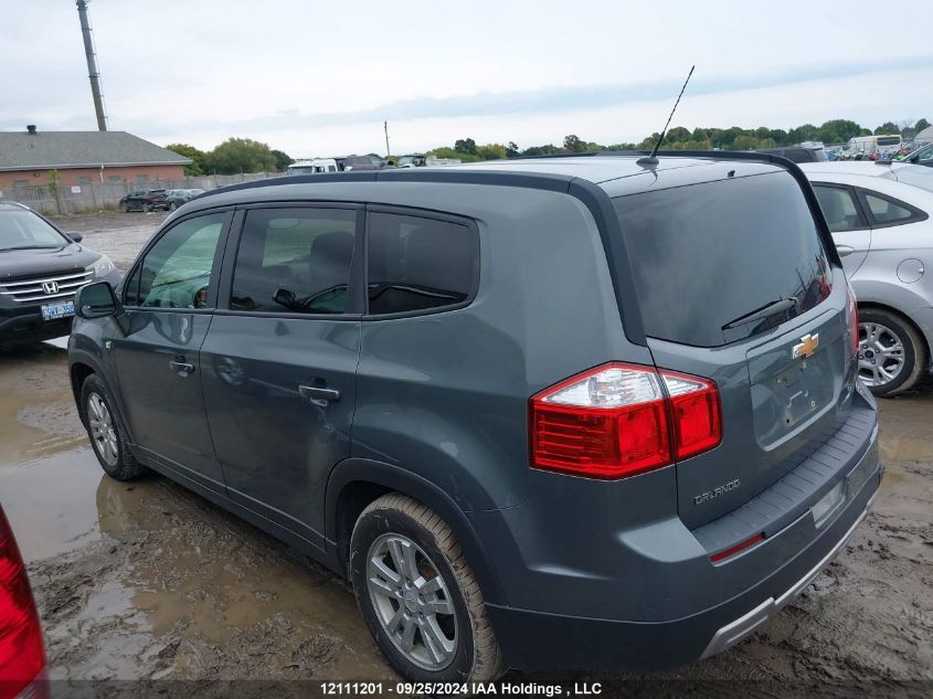 2012 Chevrolet Orlando VIN: KL77P2EM4CK552012 Lot: 12111201