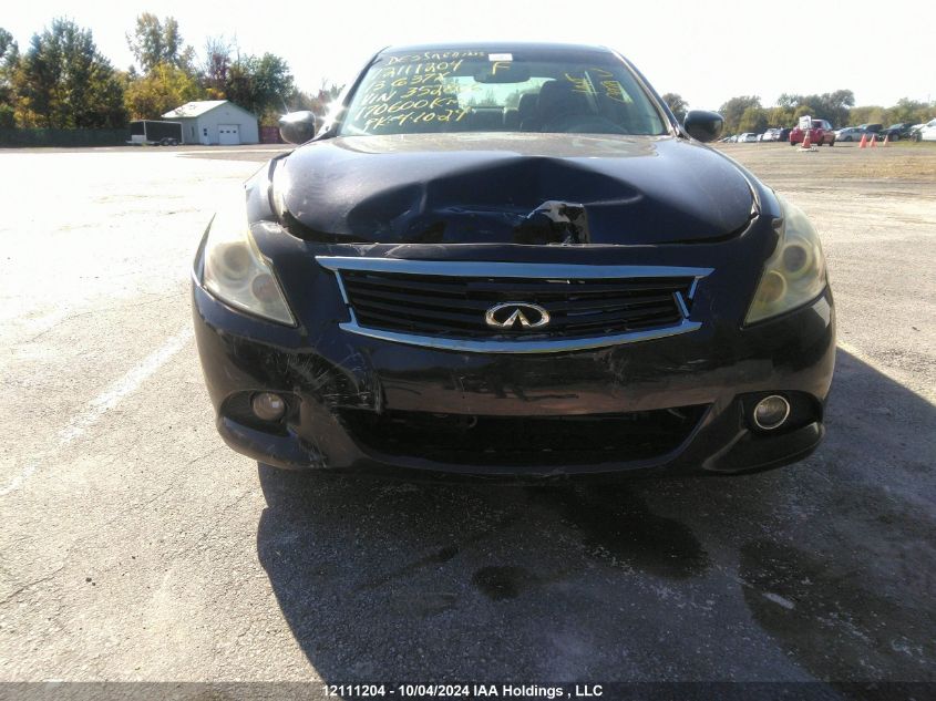 2013 Infiniti G37 VIN: JN1CV6AR4DM352806 Lot: 12111204