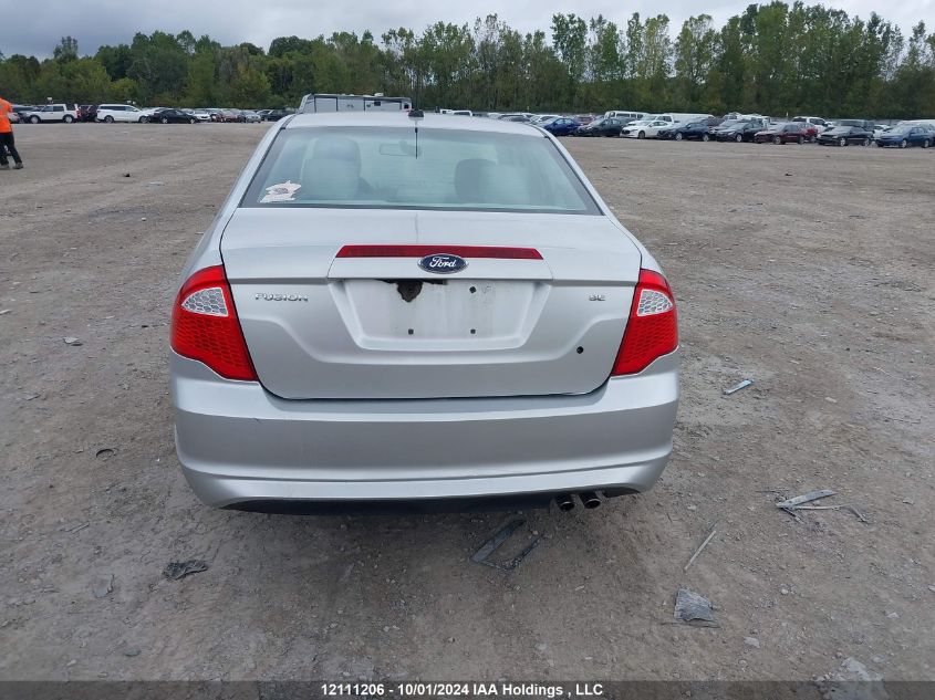 2012 Ford Fusion Se VIN: 3FAHP0HA2CR100073 Lot: 12111206