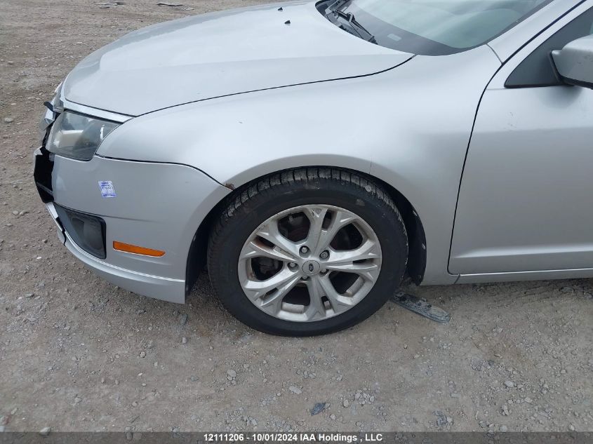 2012 Ford Fusion Se VIN: 3FAHP0HA2CR100073 Lot: 12111206