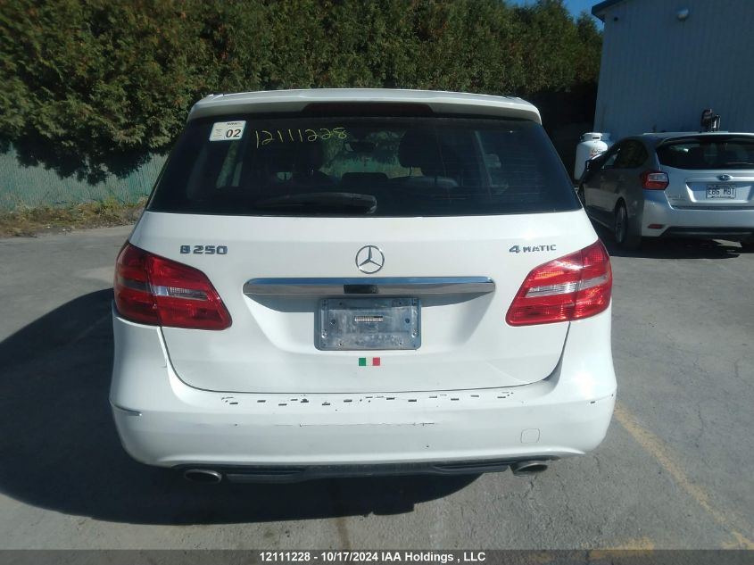 2014 Mercedes-Benz B-Class VIN: WDDMH4EB8EJ215676 Lot: 12111228