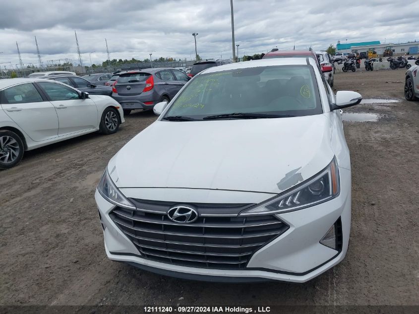 2019 Hyundai Elantra Preferred VIN: KMHD84LF6KU758840 Lot: 12111240