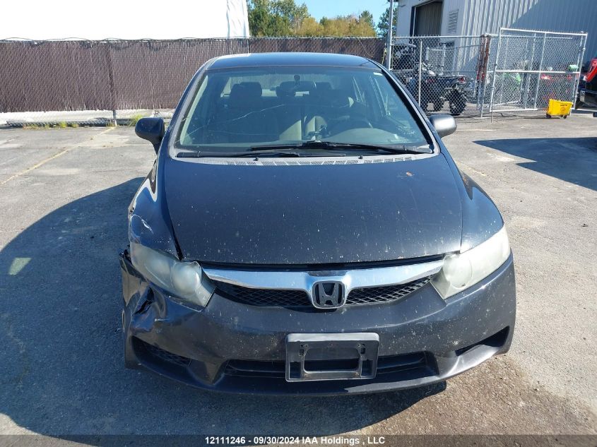 2009 Honda Civic Sdn VIN: 2HGFA15479H010592 Lot: 12111246