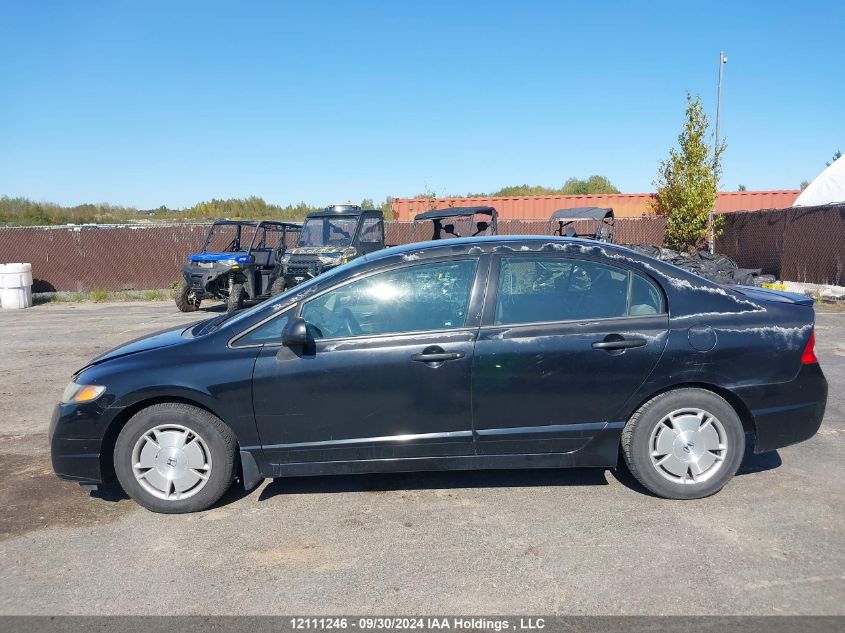 2009 Honda Civic Sdn VIN: 2HGFA15479H010592 Lot: 12111246