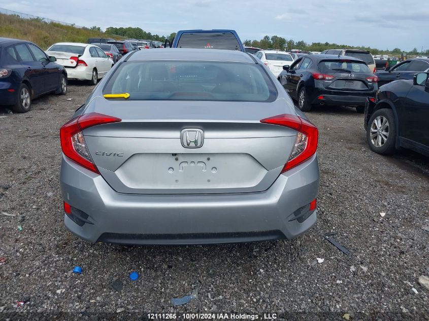 2HGFC2F83JH028870 2018 Honda Civic Ex 4Dr