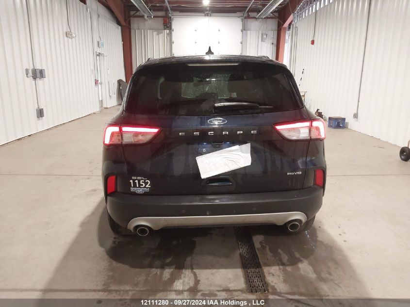 2021 Ford Escape Sel VIN: 1FMCU9H64MUA80315 Lot: 12111280