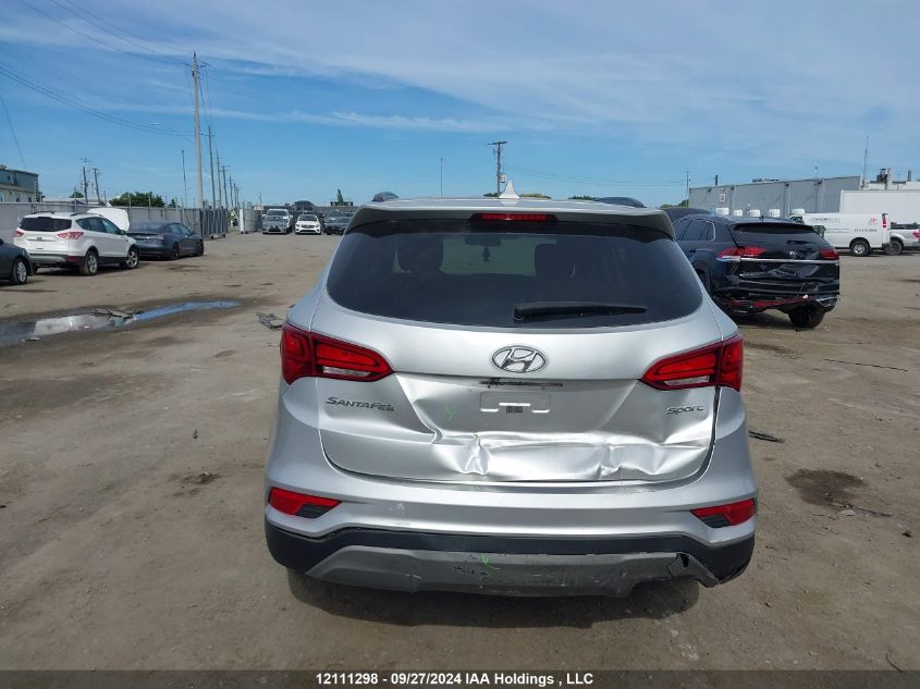 2017 Hyundai Santa Fe Sport 2.4 Base VIN: 5XYZT3LB2HG396757 Lot: 12111298