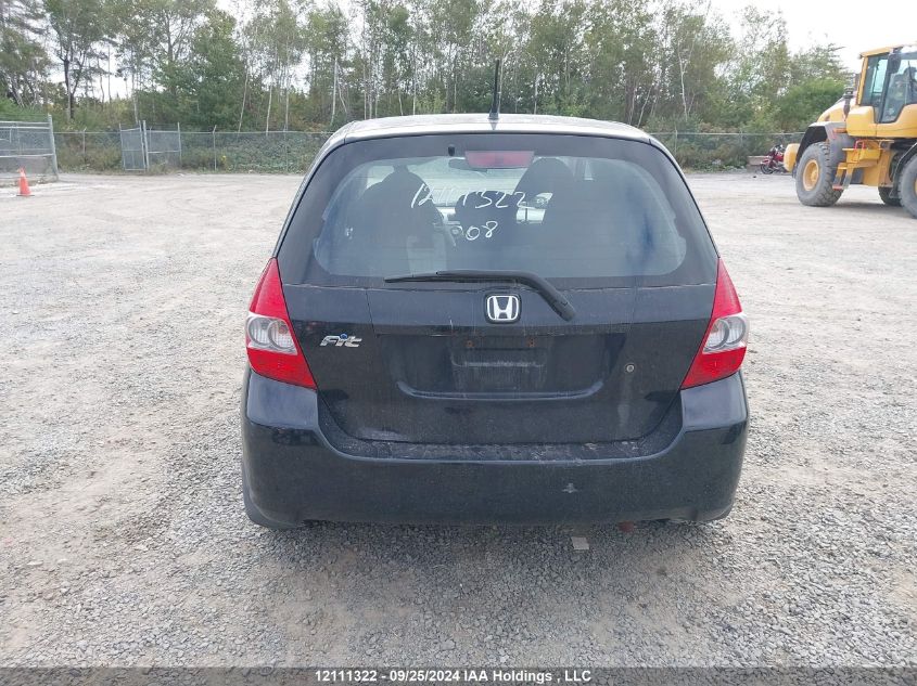 2008 Honda Fit VIN: JHMGD38478S804774 Lot: 12111322