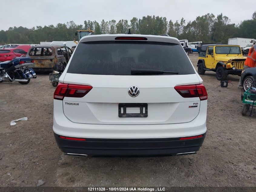 2018 Volkswagen Tiguan VIN: 3VV2B7AXXJM086991 Lot: 12111328