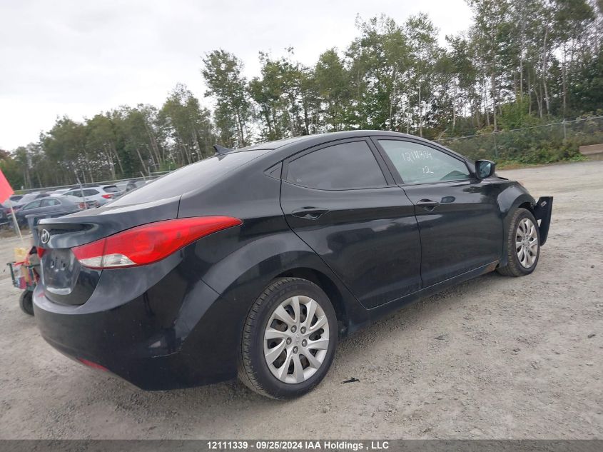 2012 Hyundai Elantra Gls/Limited VIN: 5NPDH4AE7CH145944 Lot: 12111339