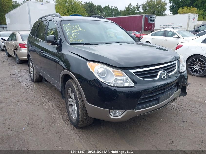 2012 Hyundai Veracruz Gls/Limited VIN: KM8NUDCC9CU199937 Lot: 12111347