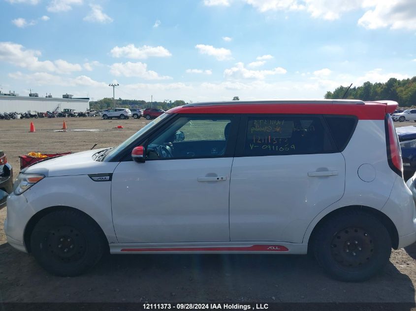 2014 Kia Soul VIN: KNDJX3A56E7091009 Lot: 12111373