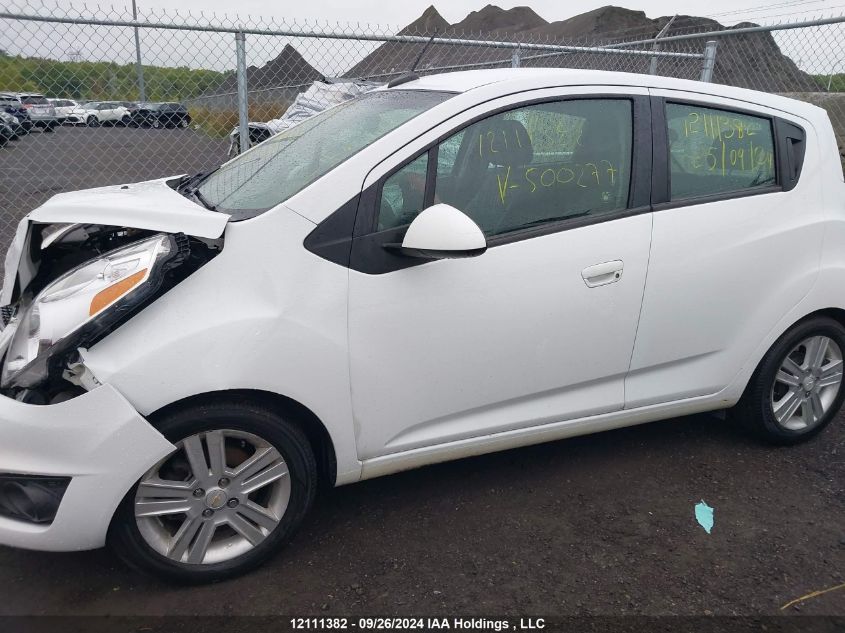 2013 Chevrolet Spark 1Lt VIN: KL8CD6S93DC500277 Lot: 12111382