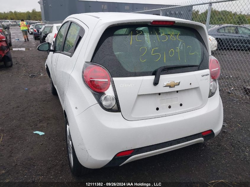 2013 Chevrolet Spark 1Lt VIN: KL8CD6S93DC500277 Lot: 12111382