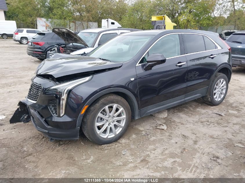 2022 Cadillac Xt4 VIN: 1GYFZBR41NF154202 Lot: 12111385