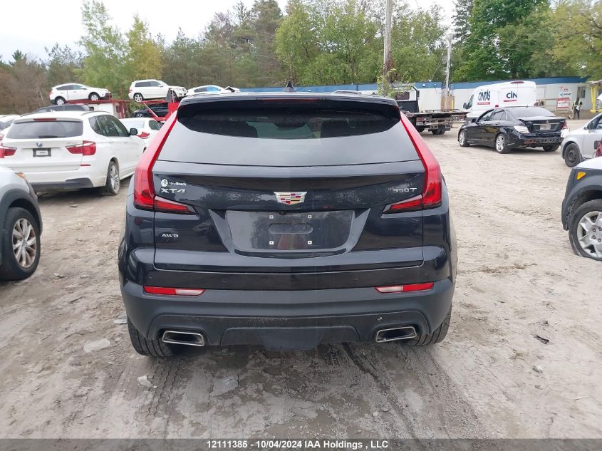 2022 Cadillac Xt4 VIN: 1GYFZBR41NF154202 Lot: 12111385