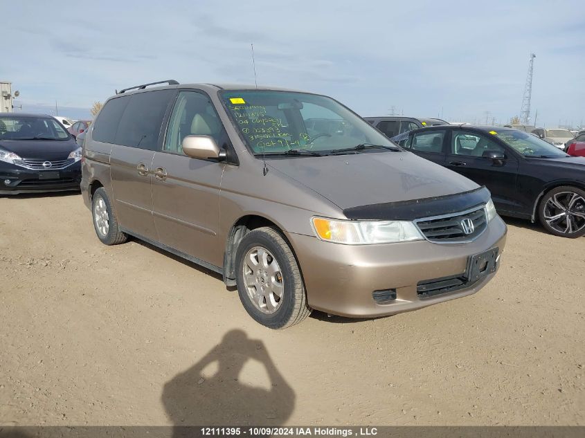 2004 Honda Odyssey Exl VIN: 2HKRL18934H003393 Lot: 12111395