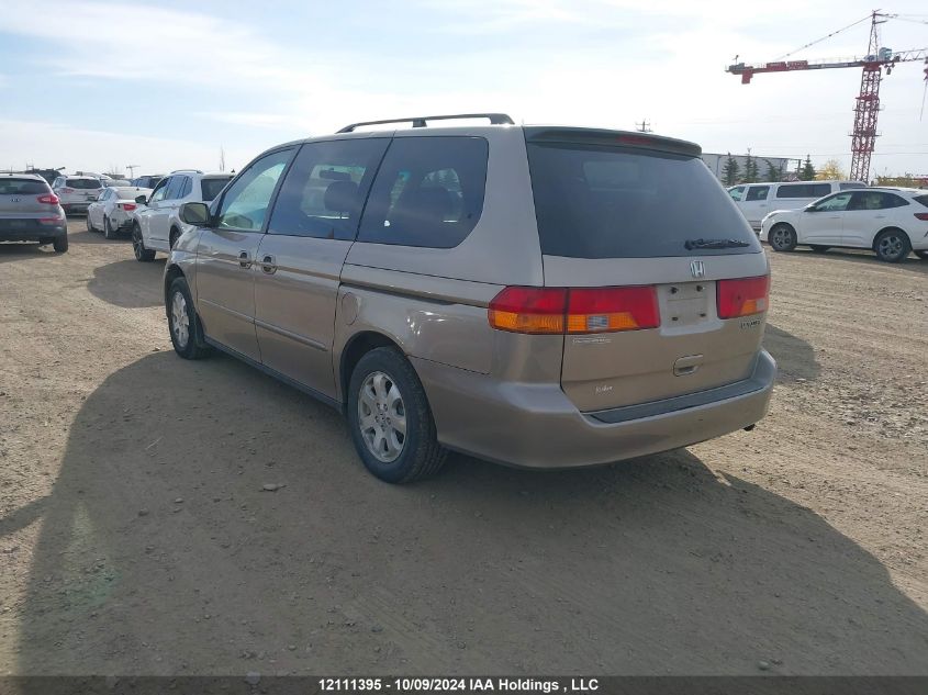 2004 Honda Odyssey Exl VIN: 2HKRL18934H003393 Lot: 12111395