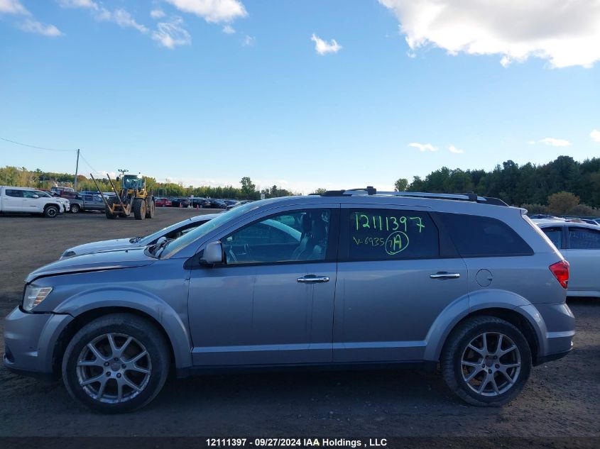 2015 Dodge Journey R/T VIN: 3C4PDDFG0FT693579 Lot: 12111397