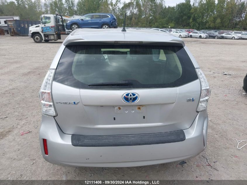 2014 Toyota Prius V VIN: JTDZN3EUXE3348657 Lot: 12111408