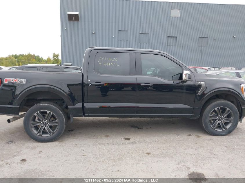 2021 Ford F-150 Lariat VIN: 1FTEW1EP8MFA79596 Lot: 12111462