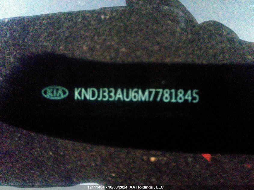 2021 Kia Soul VIN: KNDJ33AU6M7781845 Lot: 12111464