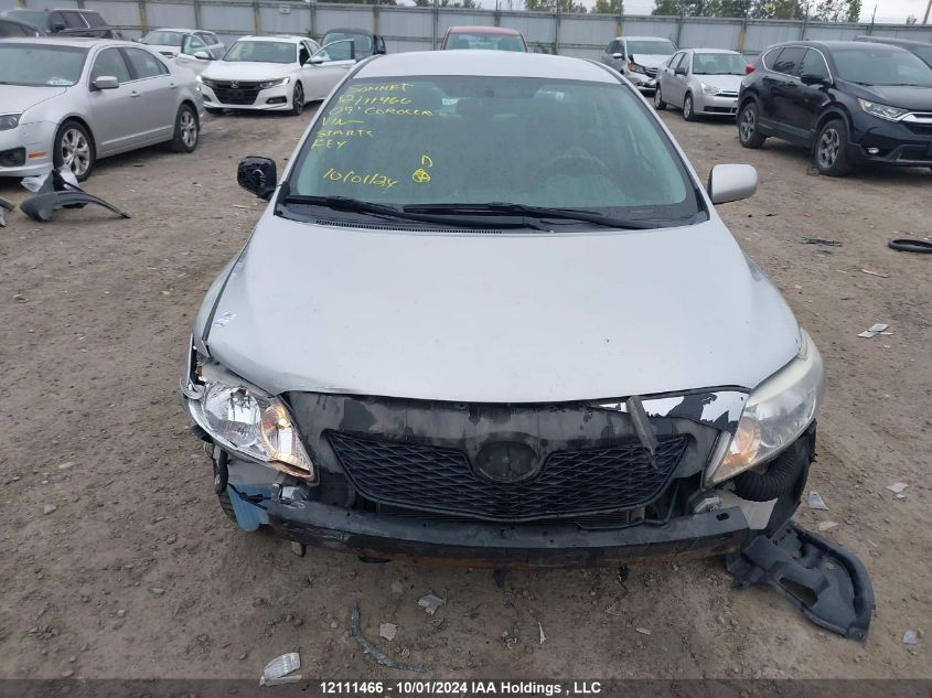 2009 Toyota Corolla Ce VIN: 2T1BU40E19C135619 Lot: 12111466