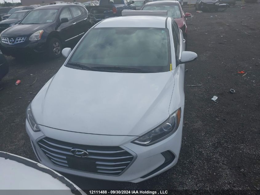 2017 Hyundai Elantra Gl VIN: KMHD84LF0HU389126 Lot: 12111488