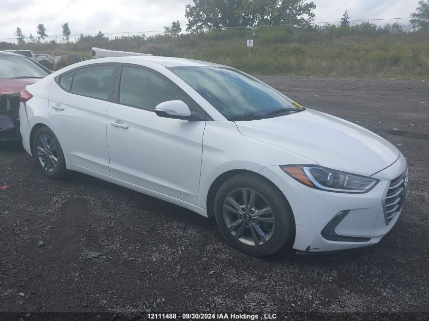 2017 Hyundai Elantra Gl VIN: KMHD84LF0HU389126 Lot: 12111488