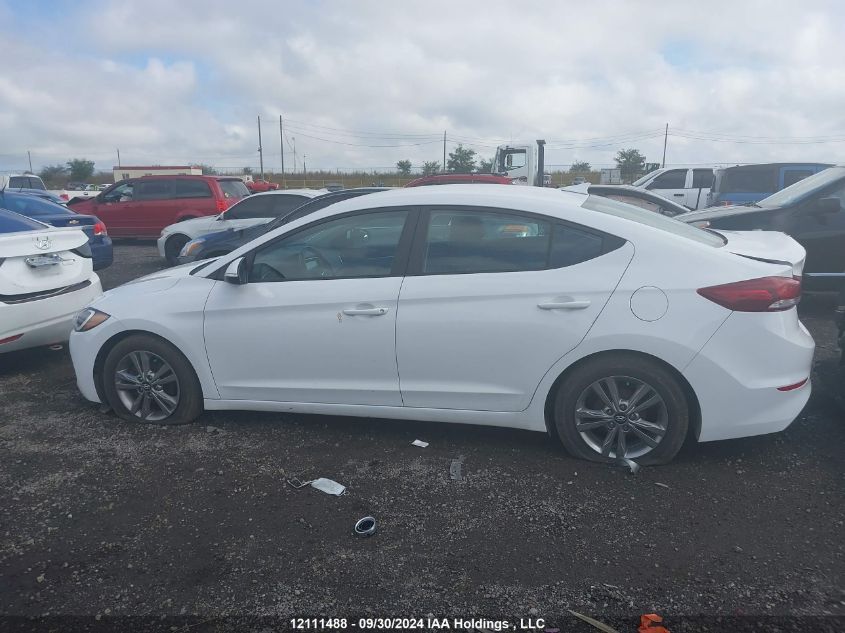 2017 Hyundai Elantra Gl VIN: KMHD84LF0HU389126 Lot: 12111488