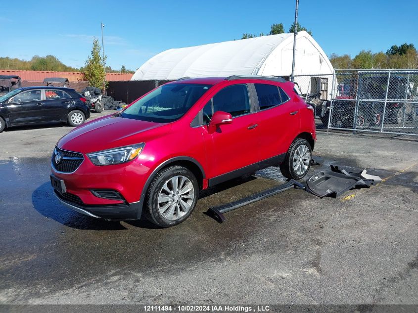 2018 Buick Encore VIN: KL4CJASB7JB650071 Lot: 12111494