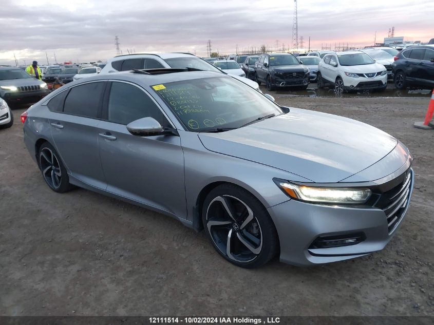 1HGCV1F33KA801185 2019 HONDA ACCORD - Image 1