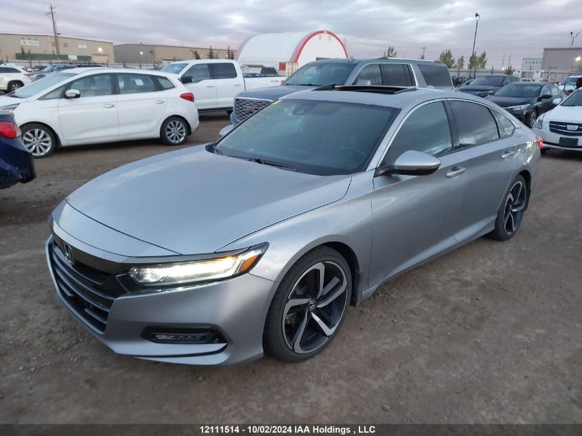 1HGCV1F33KA801185 2019 HONDA ACCORD - Image 2