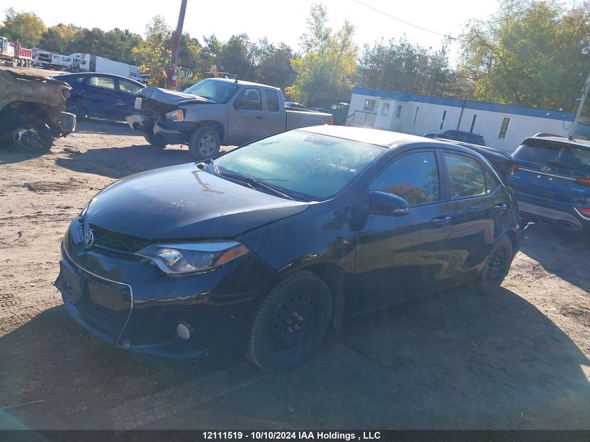 2015 Toyota Corolla L/Le/Le Pls/Prm/S/S Pls VIN: 2T1BURHE1FC256745 Lot: 12111519