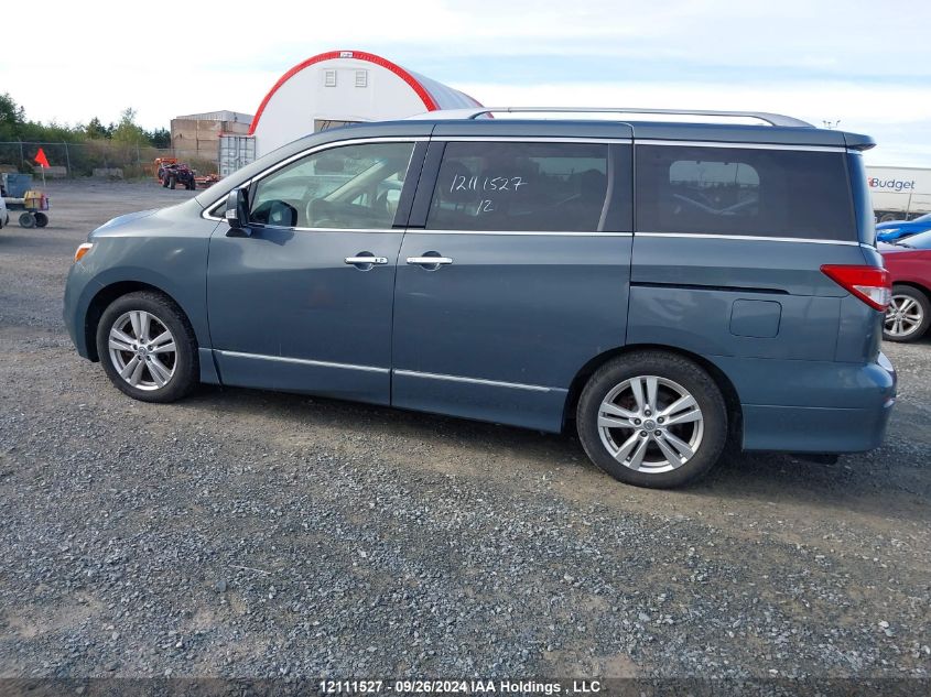 2012 Nissan Quest VIN: JN8AE2KP1C9041981 Lot: 12111527