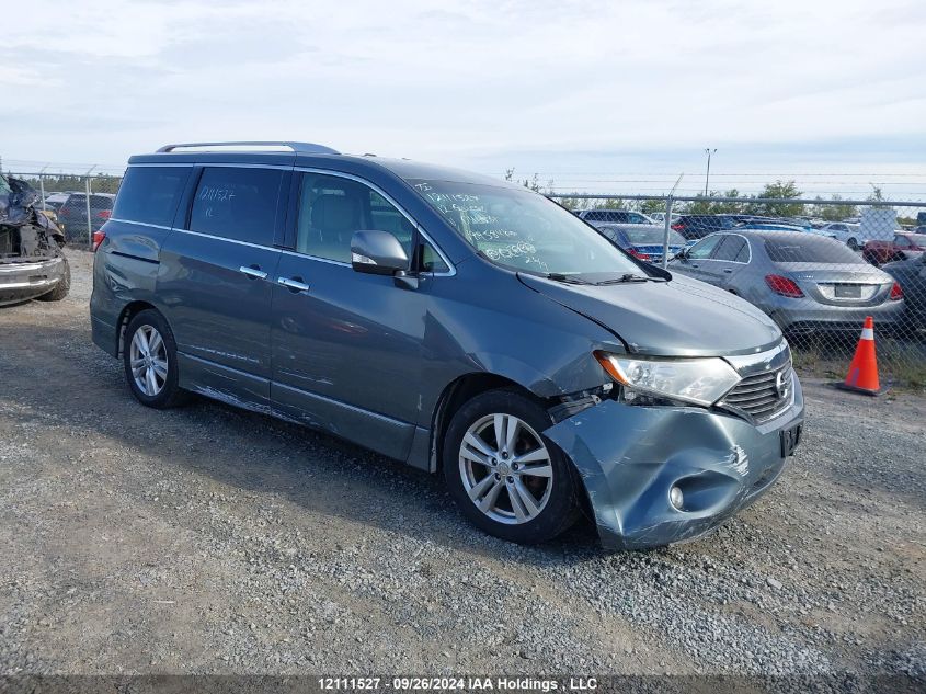 2012 Nissan Quest VIN: JN8AE2KP1C9041981 Lot: 12111527