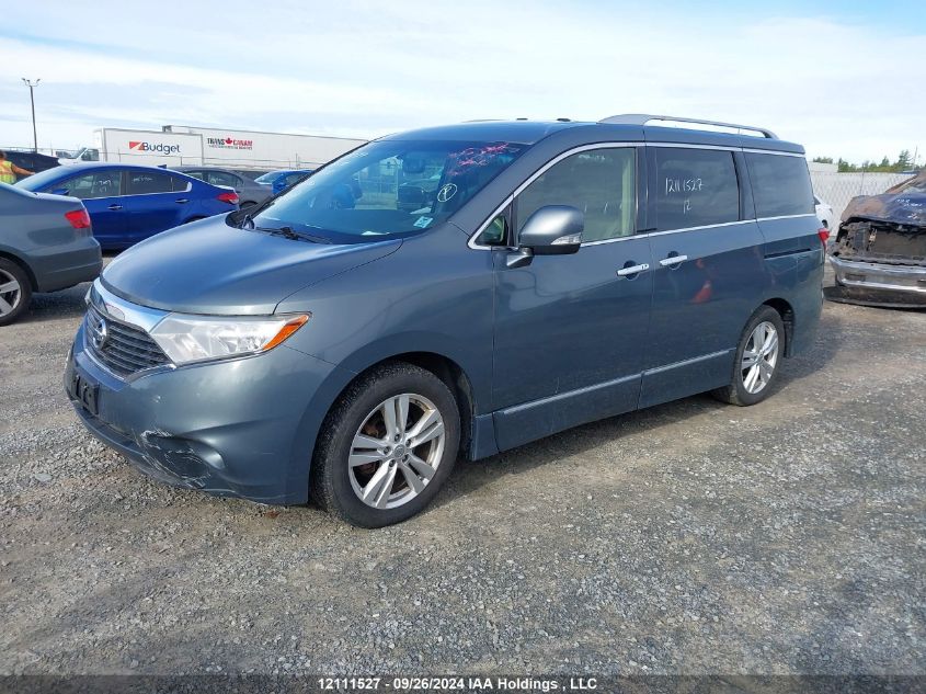 2012 Nissan Quest VIN: JN8AE2KP1C9041981 Lot: 12111527