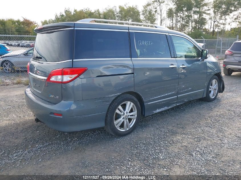 2012 Nissan Quest VIN: JN8AE2KP1C9041981 Lot: 12111527