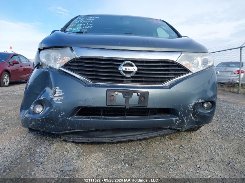 2012 Nissan Quest VIN: JN8AE2KP1C9041981 Lot: 12111527