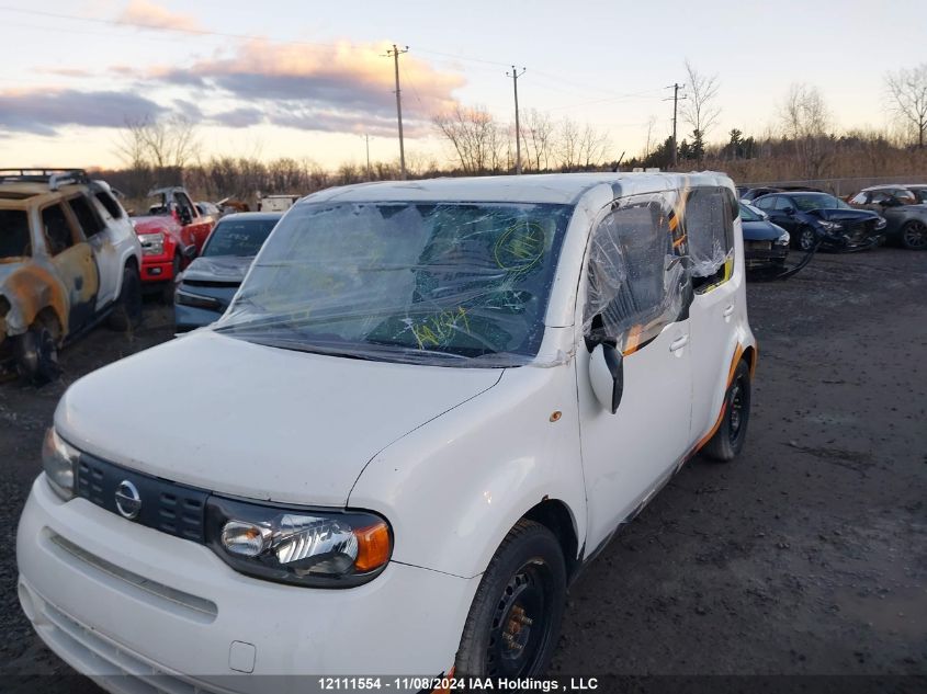 2010 Nissan Cube S/Sl/Krom VIN: JN8AZ2KR2AT166218 Lot: 12111554