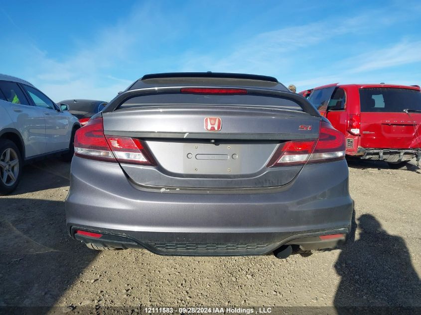 2015 Honda Civic Si Si VIN: 2HGFB6E54FH200350 Lot: 12111583