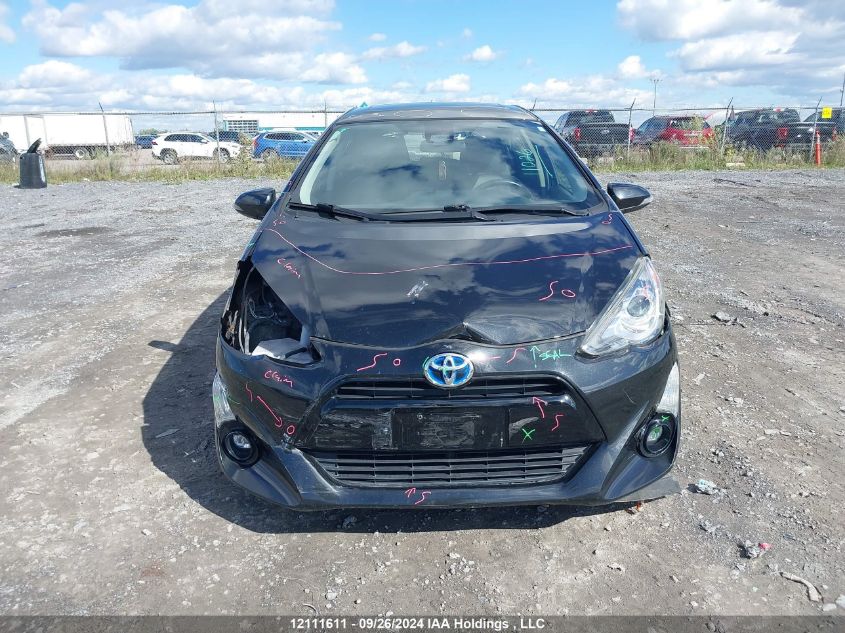 2016 Toyota Prius C VIN: JTDKDTB30G1115756 Lot: 12111611