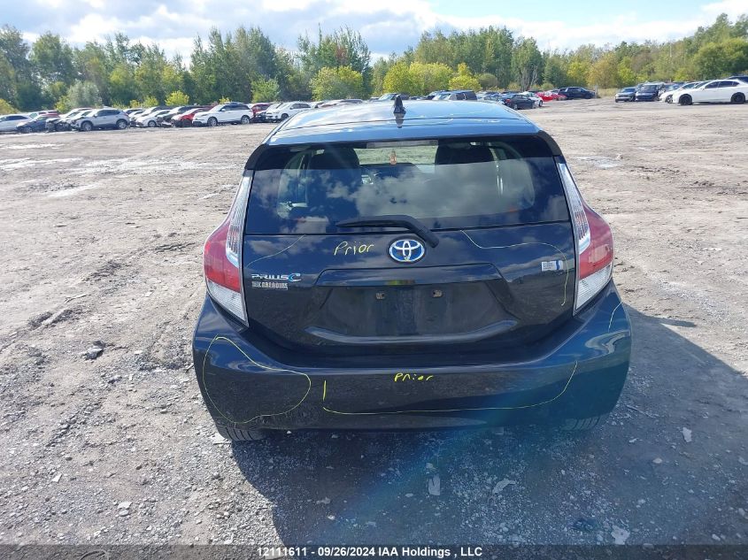 2016 Toyota Prius C VIN: JTDKDTB30G1115756 Lot: 12111611