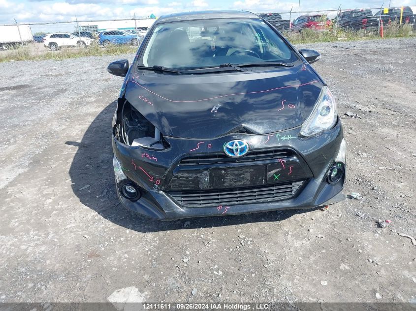 2016 Toyota Prius C VIN: JTDKDTB30G1115756 Lot: 12111611