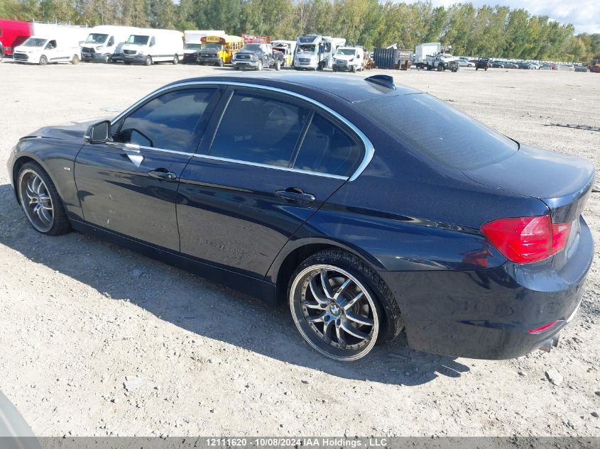 2013 BMW 3 Series VIN: WBA3A5C54DF357986 Lot: 12111620