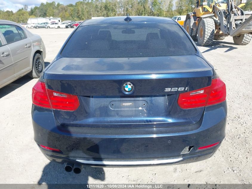 2013 BMW 3 Series VIN: WBA3A5C54DF357986 Lot: 12111620