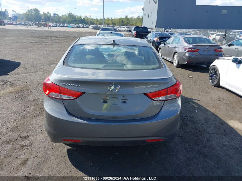 2013 Hyundai Elantra Gl VIN: 5NPDH4AE3DH314875 Lot: 12111635