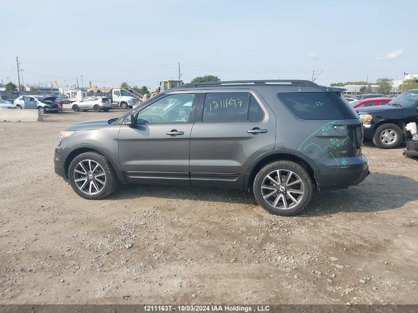 2015 Ford Explorer VIN: 1FM5K8D87FGC19046 Lot: 12111637