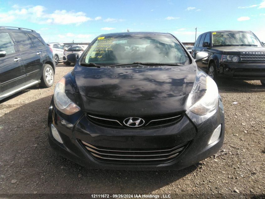 2011 Hyundai Elantra Gls/Limited VIN: 5NPDH4AE6BH013062 Lot: 12111672