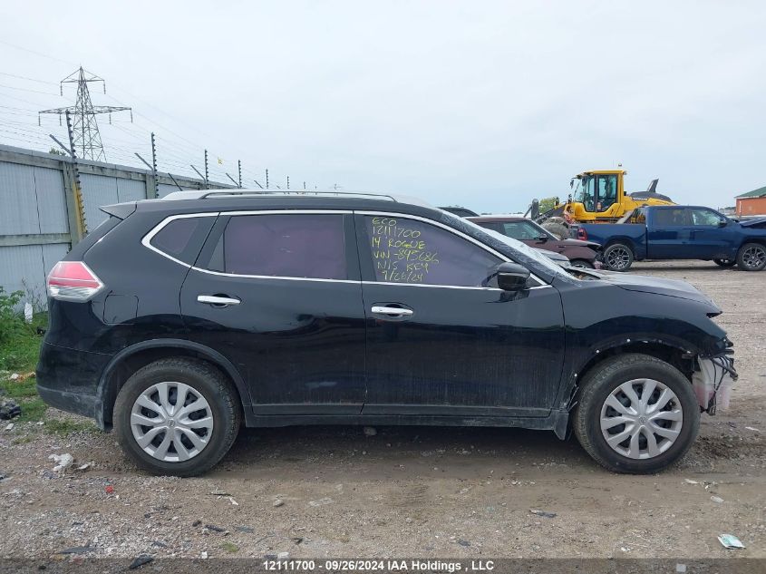 2014 Nissan Rogue VIN: 5N1AT2MT2EC845686 Lot: 12111700